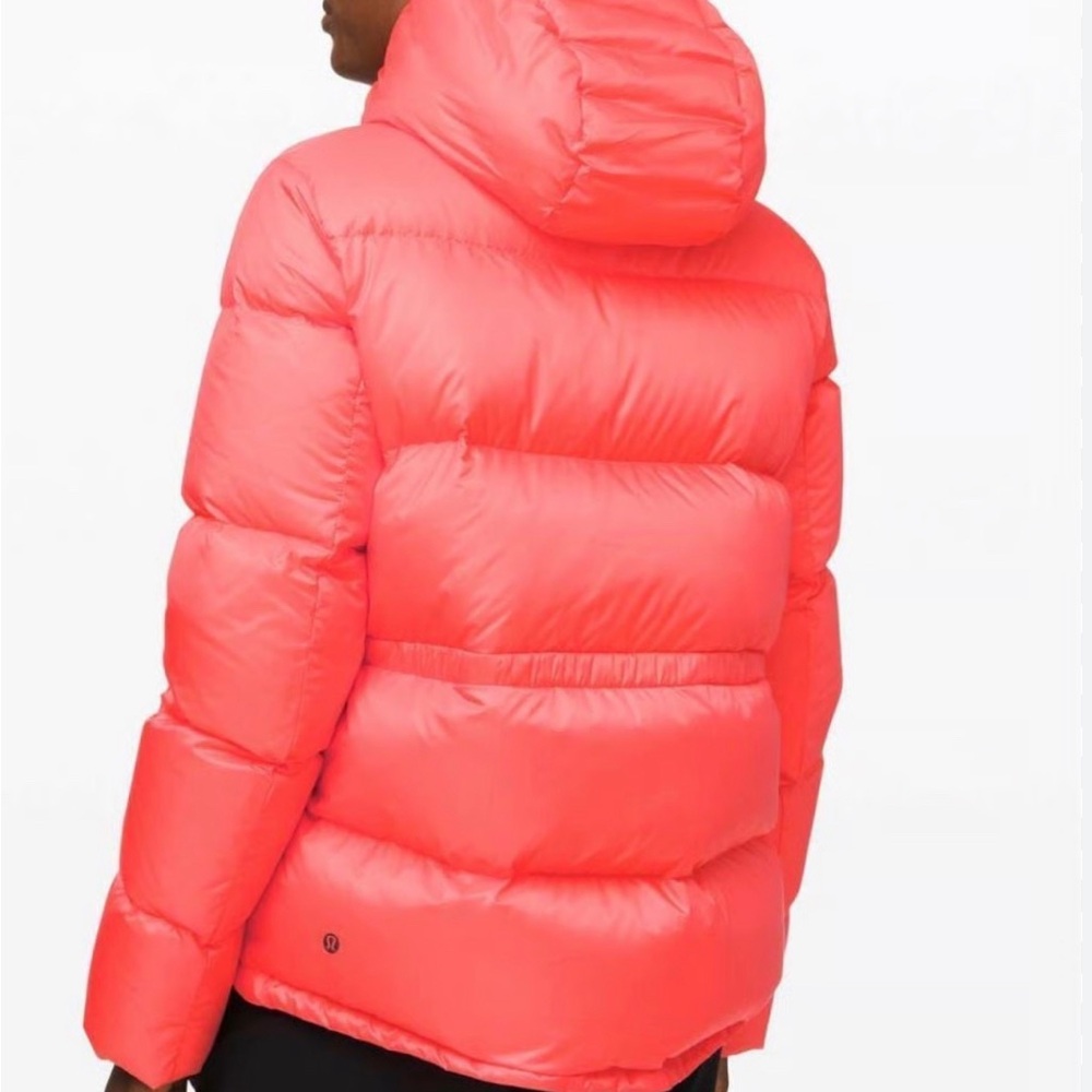 LULULEMON Wunder Puff Jacket In Coral Size 4